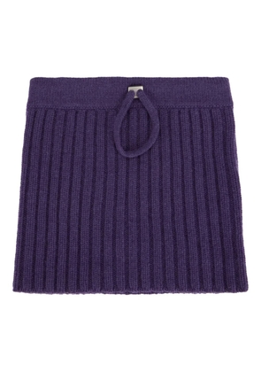 Malo ribbed scarf - Purple
