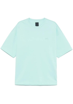 Juun.J logo-embroidered T-shirt - Blue