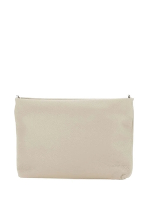 GIANNI CHIARINI chain-strap leather crossbody bag - Neutrals