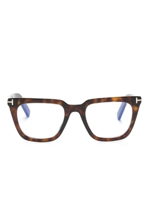 TOM FORD Eyewear TF5963B square-frame glasses - Brown