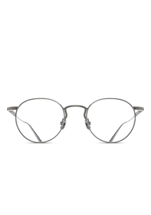 Matsuda round-frame glasses - Silver