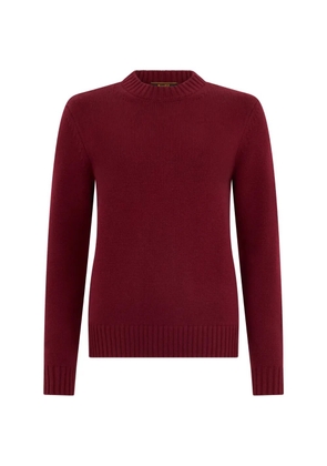 Moorer crew-neck sweater - Red
