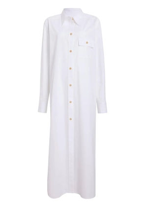 KHAITE Wyatt maxi dress - White