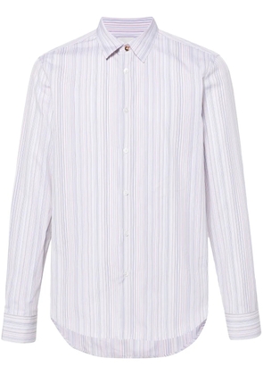 Paul Smith striped cotton shirt - White