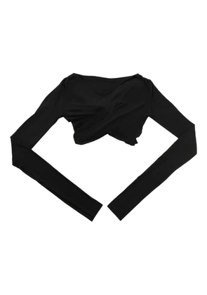 Rick Owens Lilies open-back cropped top - Black