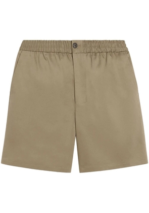 AMI Paris cotton shorts - Neutrals