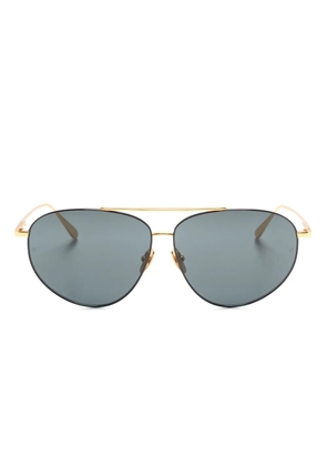 Linda Farrow Gabriel sunglasses - Gold