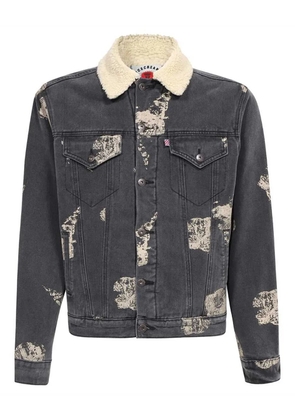 ICECREAM printed jacket - Grey