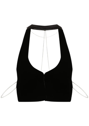 Hamoulet Cosmos velvet waistcoat - Black