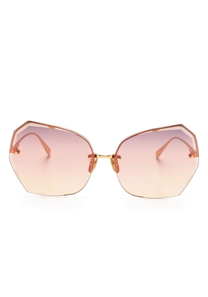 Linda Farrow Lila sunglasses - Gold