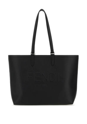 FENDI leather tote bag - Black