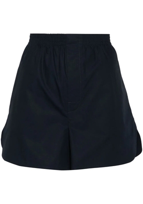 MODES GARMENTS elasticated-waistband cotton shorts - Blue