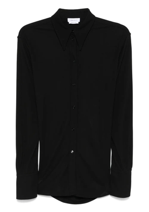 Alexander McQueen chain-link detail blouse - Black