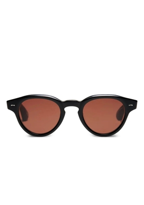 Peter And May Panda round-frame sunglasses - Black