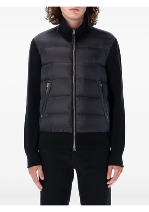 TOM FORD padded-panel long-sleeve jacket - Black