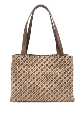 Gherardini patterned-print tote bag - Brown
