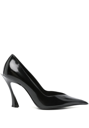 Mugler 95mm Fang pumps - Black