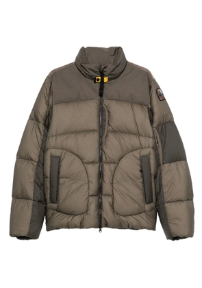 Parajumpers quilted panelled down jacket - Brown