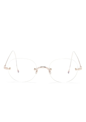 Thom Browne Eyewear round-frame glasses - Silver