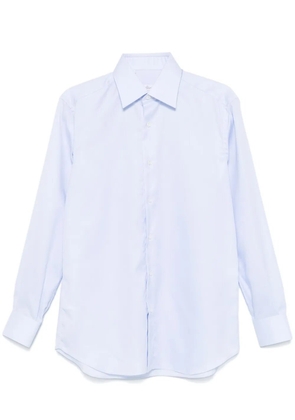 Brioni poplin shirt - Blue
