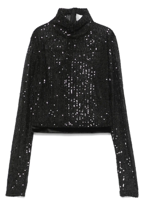 Atu Body Couture sequinned blouse - Black