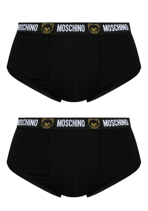 Moschino Teddy Bear waistband boxers (pack of two) - Black
