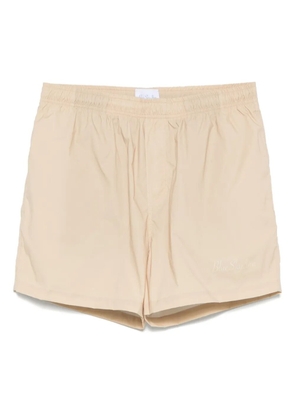 BLUE SKY INN logo-embossed swim shorts - Neutrals