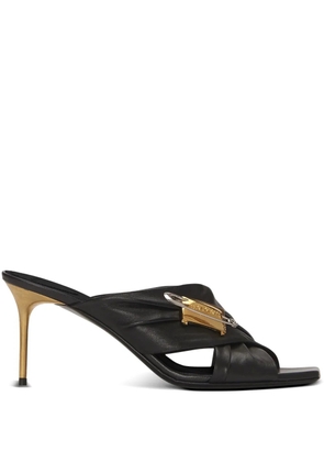 Balmain Safety Pin sandals - Blue