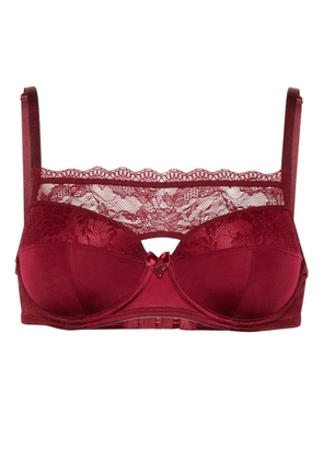 Marlies Dekkers Carita lace plunge bra - Red