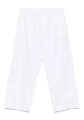 Carven poplin trousers - White