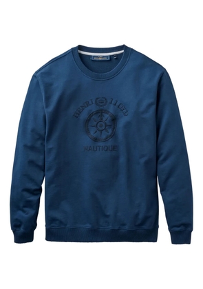 Henri Lloyd logo-embroidered sweatshirt - Blue