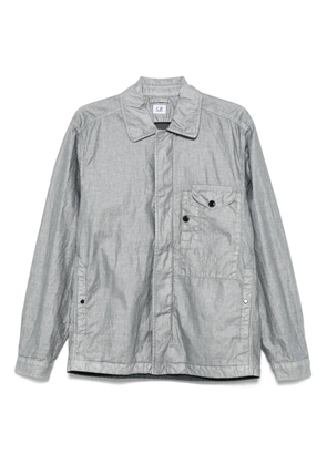 C.P. Company embroidered-logo jacket - Grey