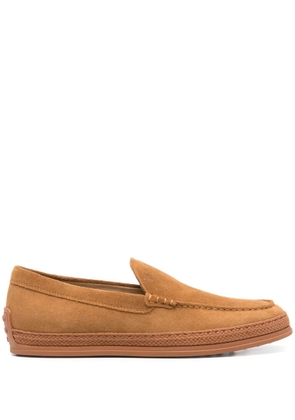 Tod's suede loafers - Brown