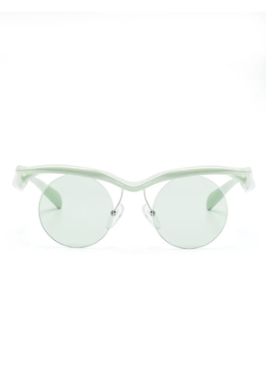 Prada Eyewear round-frame sunglasses - Green