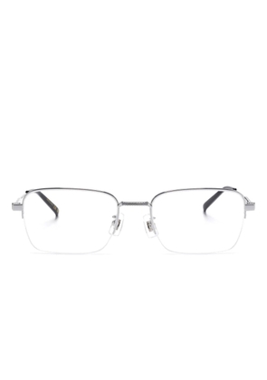 Dunhill half-rimless glasses - Silver