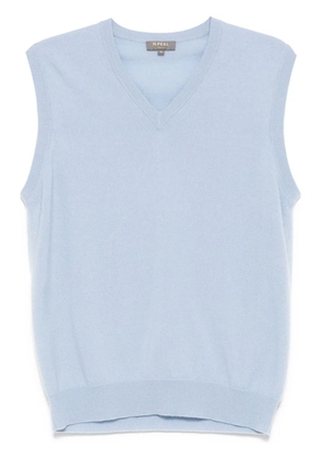 N.Peal Westminster Slipover vest - Blue