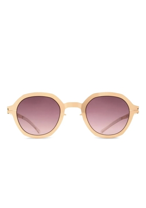 Mykita Maureen round-frame sunglasses - Gold