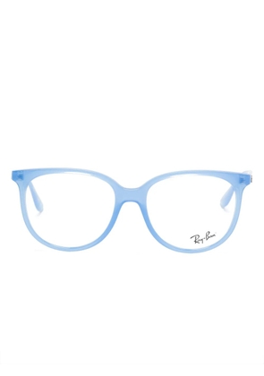 Ray-Ban oversize-frame glasses - Blue