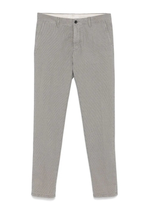 Incotex houndstooth trousers - Brown