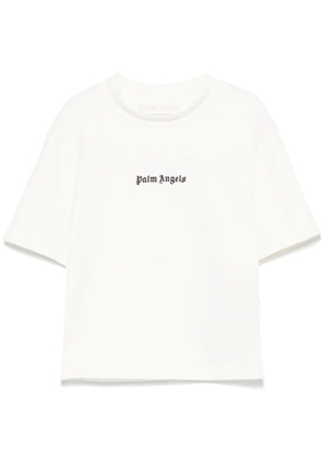 Palm Angels embroidered-logo T-shirt - White