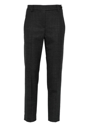 Brunello Cucinelli Monili chain-detail trousers - Grey