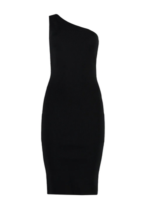 Yves Salomon knitted midi dress - Black
