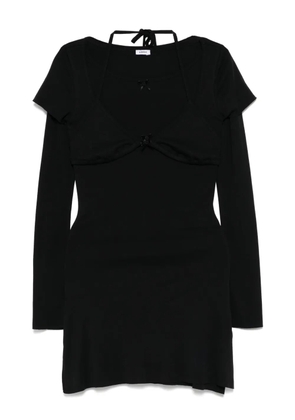 Abra long-sleeved dress - Black