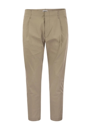 DONDUP pleated-pocket trousers - Neutrals