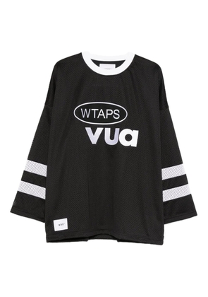 WTAPS Netminder logo T-shirt - Black