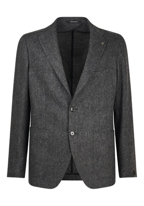 Tagliatore herringbone two-button blazer - Grey
