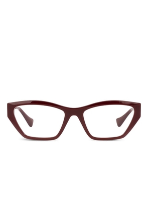 Versace Eyewear cat eye-frame glasses - Red