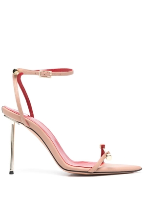 HARDOT 100mm Carnal Love sandals - Neutrals