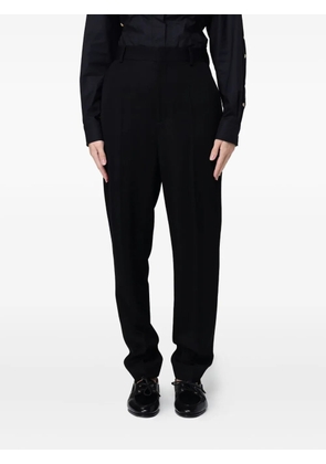 Moschino pressed-crease trousers - Black