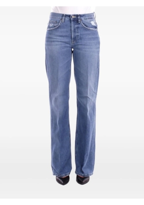 DONDUP high-waisted straight-leg jeans - Blue